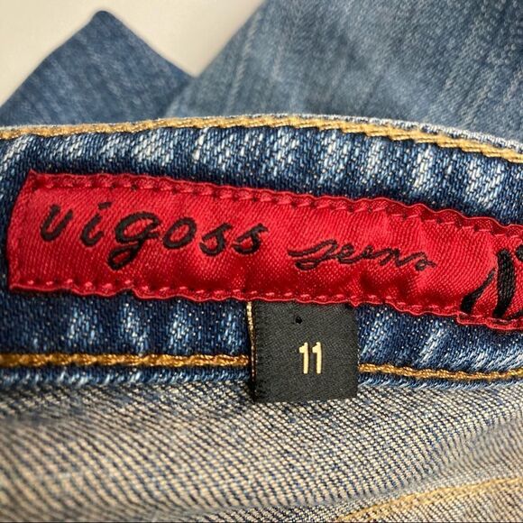 VIGOSS Jeans Women’s Distressed Jeans , Size 11 Juniors 15 - Picture 5 of 14